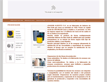 Tablet Screenshot of joaquinalberto.com